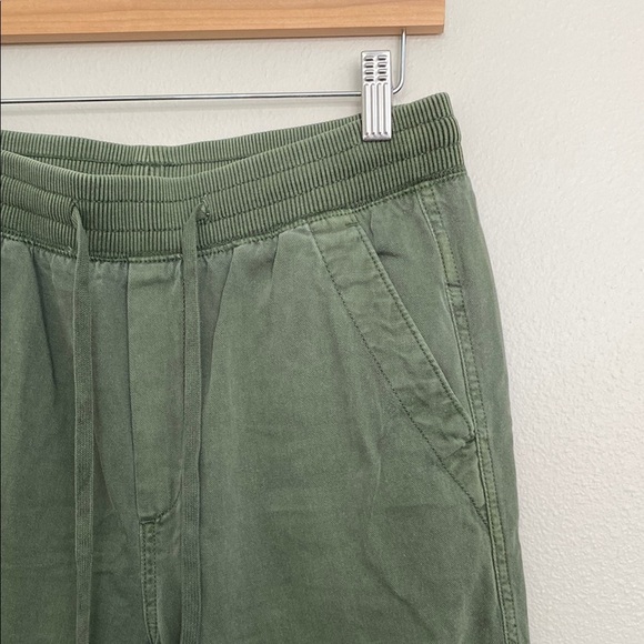 womens Green Jogger Pants - Picture 2 of 7